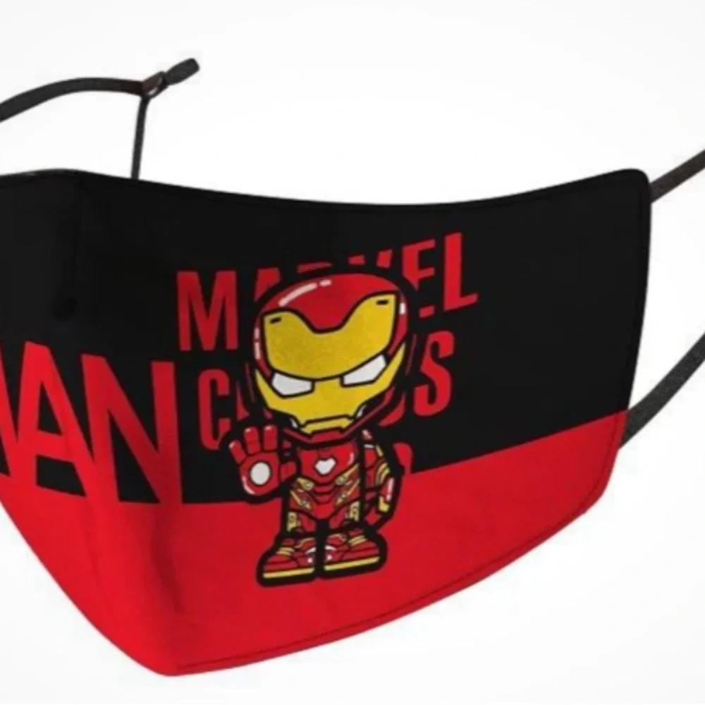 Superhero Themed Face Masks choose in the notes